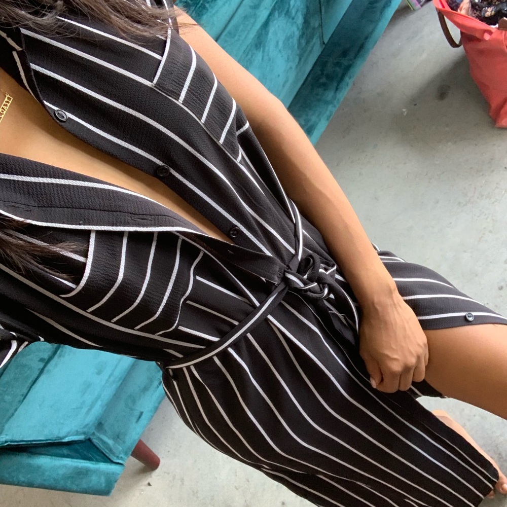 Button up dress